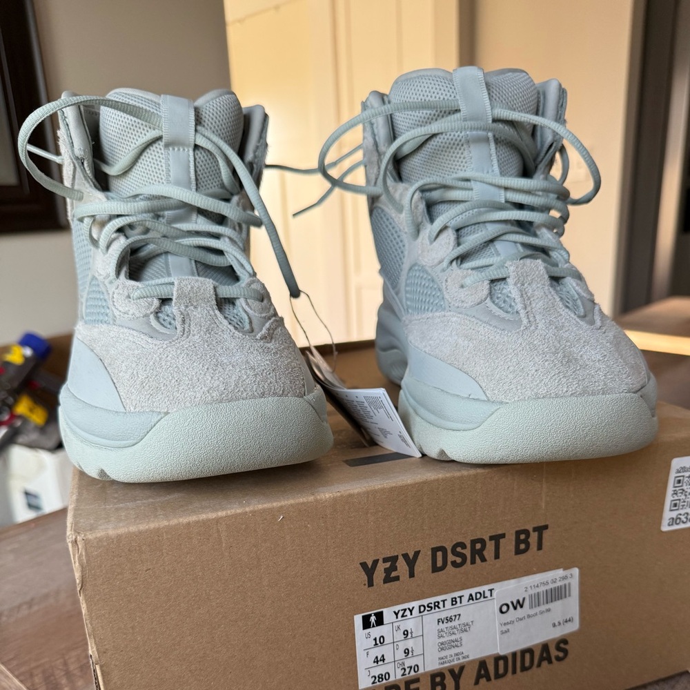 Yeezy Men's Light Gray Boots - Picture 2 of 5